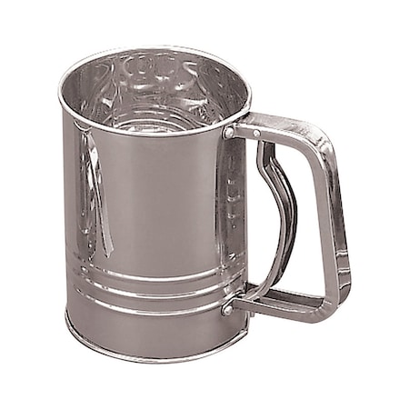 Fox Run Fox Run Silver Stainless Steel Flour Sifter 3 cups 4653
